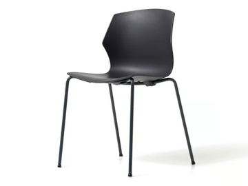NO FRILL - Stackable polypropylene training chair by Diemme - view 3
