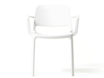 NUKE - Polypropylene garden chair with armrests by Diemme - view 2