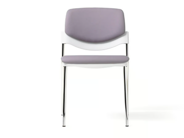 SUNNY NEW - Stackable fabric training chair by Diemme - view 2