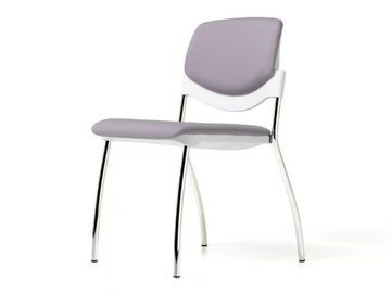 SUNNY NEW - Stackable fabric training chair by Diemme - view 3