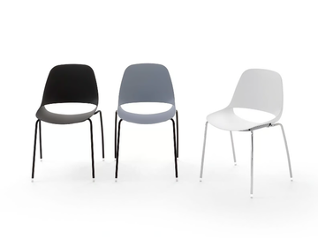 ECLIPSE - Polypropylene chair by Diemmebi - view 2