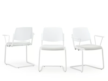 VOLÉE EASY SOFT - Upholstered stackable chair by Diemmebi - view 3