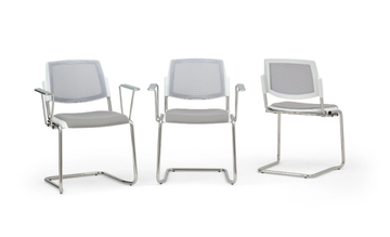 VOLÉE NET SOFT - Upholstered fabric chair by Diemmebi - view 3