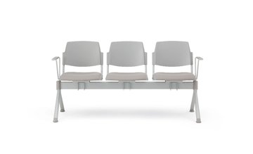 VOLÉE SOFT - Freestanding beam seating with tip-up seats by Diemmebi - view 3