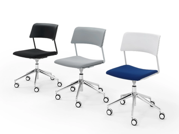 CALA PLUS - Swivel polypropylene office chair by Diemmebi - view 2