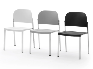 MAKEUP PLASTIC - Polypropylene chair by Diemmebi - view 2