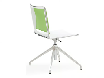 S’MESH PLASTIC - Polypropylene office chair with 4-Spoke base by Diemmebi - view 2