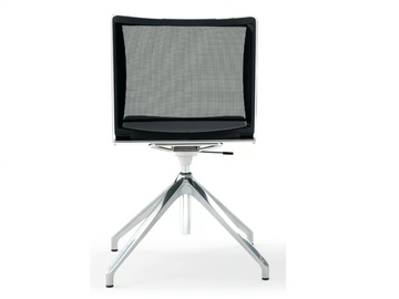 S’MESH SOFT - Height-adjustable polypropylene office chair with 4-Spoke base by Diemmebi - view 2