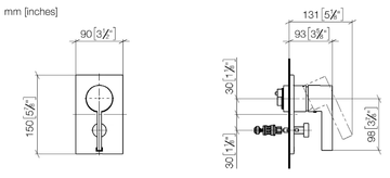 CL.1 36120670 - Shower mixer with diverter by Dornbracht - view 3