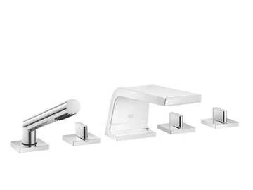 CL.1 13612705 - 5 hole bathtub set with hand shower by Dornbracht - view 2