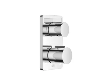 LULU 36426710 - 2 hole shower mixer with plate by Dornbracht - view 2