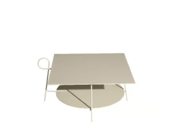 CARMINA - Plate coffee table by Driade - view 3