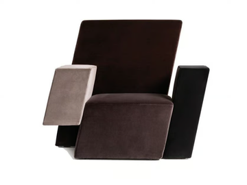 ITALIC - Fabric easy chair by Driade - view 3