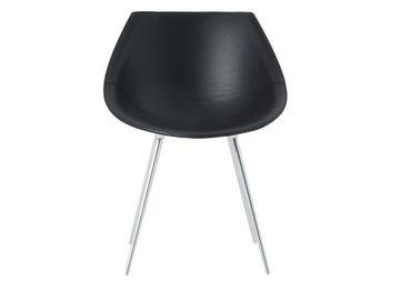 LAGÒ - Tanned leather chair by Driade - view 2