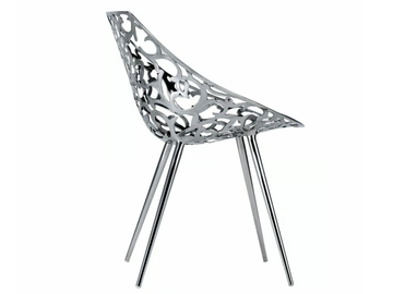 MISS LACY - Stainless steel chair by Driade - view 3