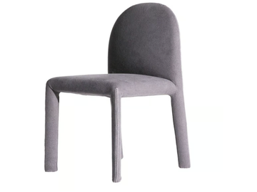 SOIRÉE - Upholstered chair in leather or removable fabric by Driade - view 2