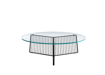 ANAPO - Tempered glass coffee table by Driade - view 2