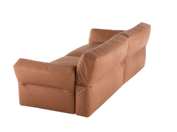 NEIL - Sectional leather sofa by Driade - view 2