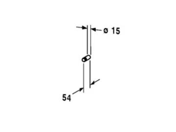 D-CODE - Robe hook / towel rack by Duravit - view 3