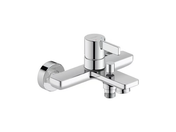 D-NEO - Wall-mounted single handle bathtub mixer by Duravit - view 3