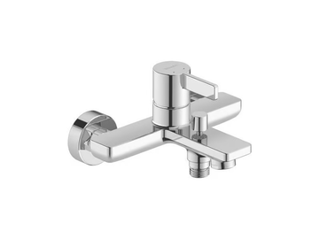 D-NEO - Wall-mounted single handle bathtub mixer by Duravit - view 2