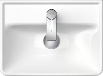 D-NEO - Rectangular ceramic handrinse basin by Duravit - view 3