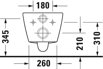 D-NEO - Compact wall-hung ceramic toilet by Duravit - view 3