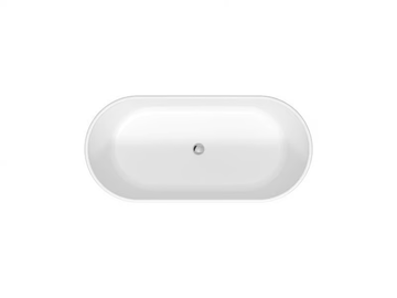 D-NEO - Freestanding oval DuraSolid bathtub by Duravit - view 3