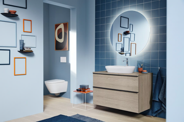 D-NEO - Wall-mounted vanity unit with drawers by Duravit - view 3