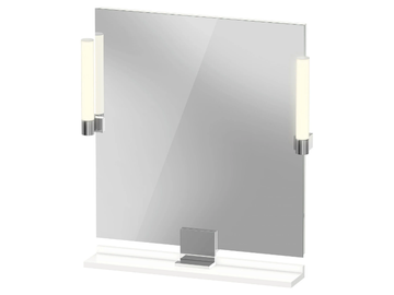 SIVIDA - Wall-mounted mirror with integrated lighting by Duravit - view 2
