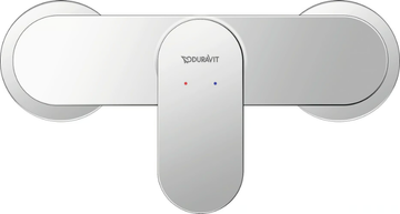 WAVE - External single handle shower mixer by Duravit - view 3