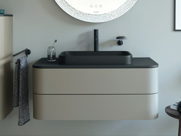 HAPPY D.2 PLUS - Single wall-mounted vanity unit with drawers by Duravit - view 2