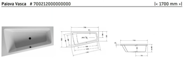 PAIOVA - Built-in corner bathtub by Duravit - view 3
