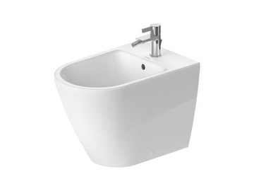 D-NEO - Floor mounted ceramic bidet with overflow by Duravit - view 3