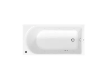 D-NEO - Built-in hydromassage acrylic bathtub by Duravit - view 2