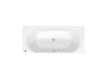 D-NEO - Built-in hydromassage acrylic bathtub by Duravit - view 2