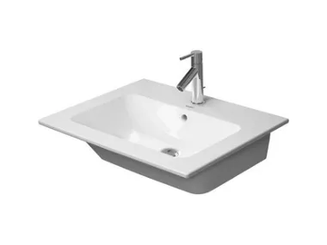 ME - Inset rectangular washbasin by Duravit - view 2