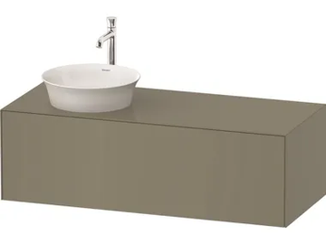 WHITE TULIP WT4977 - Single wall-mounted wooden vanity unit with drawers by Duravit - view 2