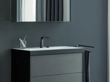 VIU - Inset rectangular ceramic washbasin by Duravit - view 2