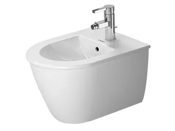 DARLING NEW - Wall-hung compact ceramic bidet by Duravit - view 2