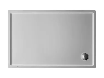 STARCK - Rectangular acrylic shower tray by Duravit - view 2