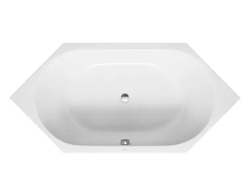 D-CODE - Built-in hexagonal bathtub by Duravit - view 2