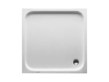 D-CODE - Square acrylic shower tray by Duravit - view 2