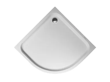 D-CODE - Corner acrylic shower tray by Duravit - view 2