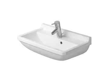 STARCK 3 - Ceramic washbasin with overflow by Duravit - view 2