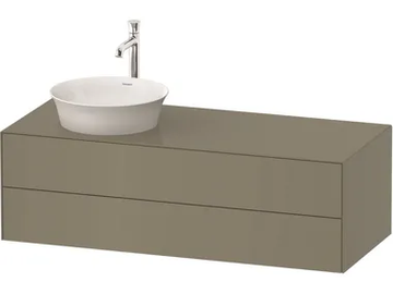 WHITE TULIP WT4987 - Single wall-mounted wooden vanity unit with drawers by Duravit - view 2