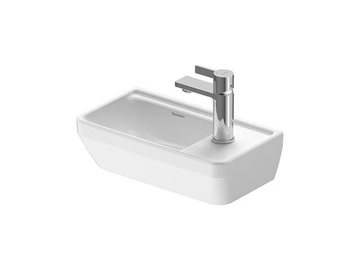 D-NEO - Rectangular ceramic handrinse basin by Duravit - view 2