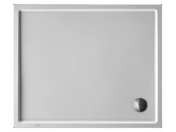 STARCK - Rectangular acrylic shower tray by Duravit - view 2