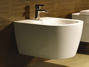 ME - Wall-hung ceramic bidet by Duravit - view 3