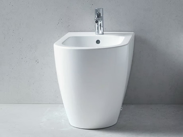 ME - Ceramic bidet with overflow by Duravit - view 3